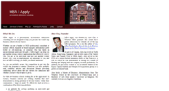 Desktop Screenshot of mbaapply.com